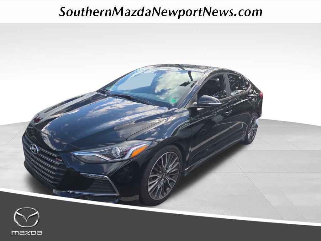 used 2017 Hyundai Elantra car, priced at $13,350