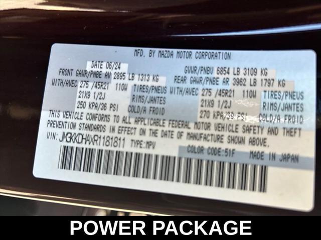 new 2024 Mazda CX-90 PHEV car, priced at $52,359