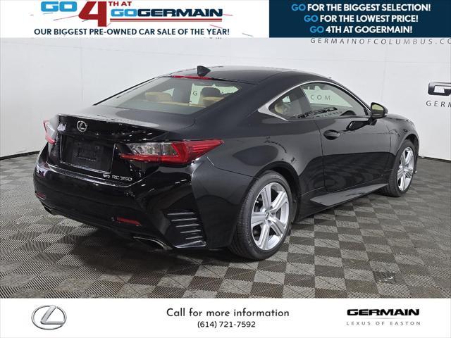 used 2015 Lexus RC 350 car, priced at $28,781