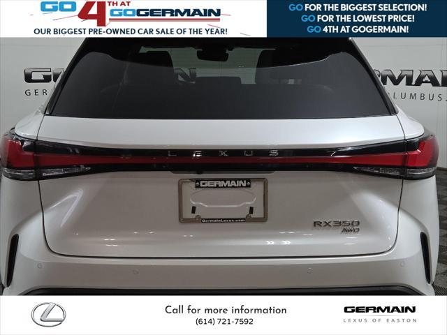 used 2024 Lexus RX 350 car, priced at $55,851