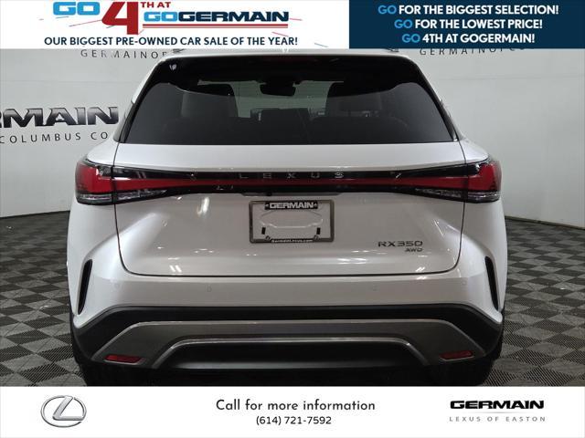 used 2024 Lexus RX 350 car, priced at $55,851