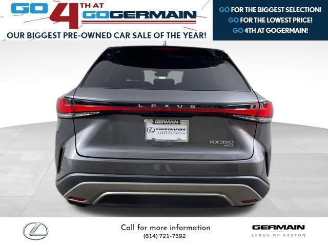 used 2023 Lexus RX 350 car, priced at $49,133