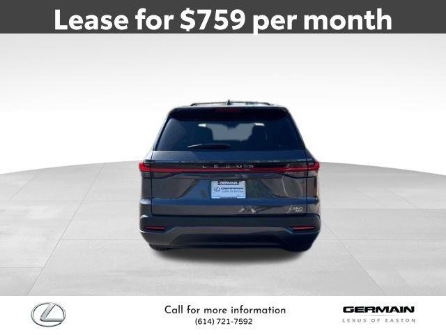 new 2025 Lexus TX 350 car, priced at $66,484