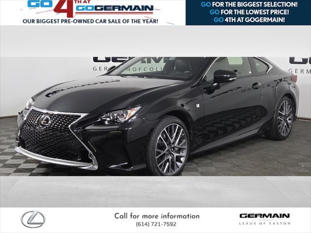 used 2017 Lexus RC 350 car, priced at $32,821