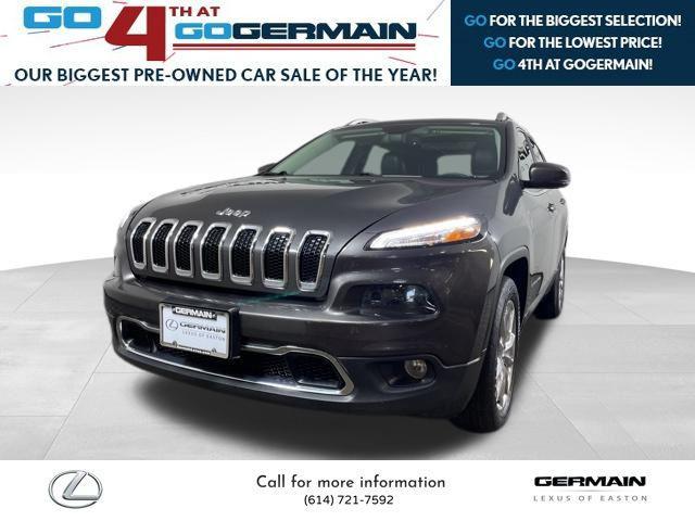 used 2017 Jeep Cherokee car, priced at $13,255