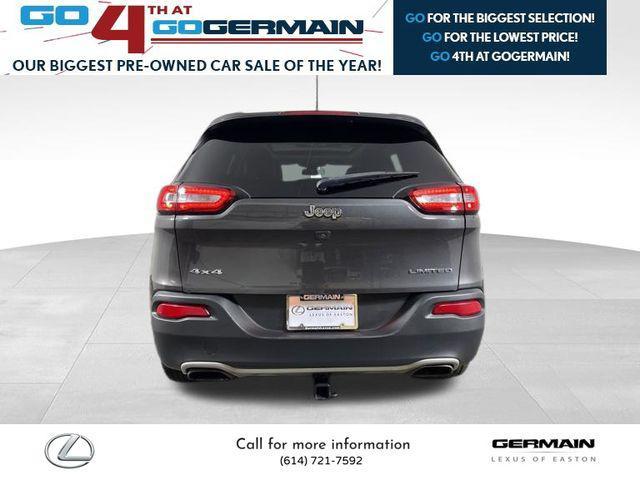 used 2017 Jeep Cherokee car, priced at $13,255