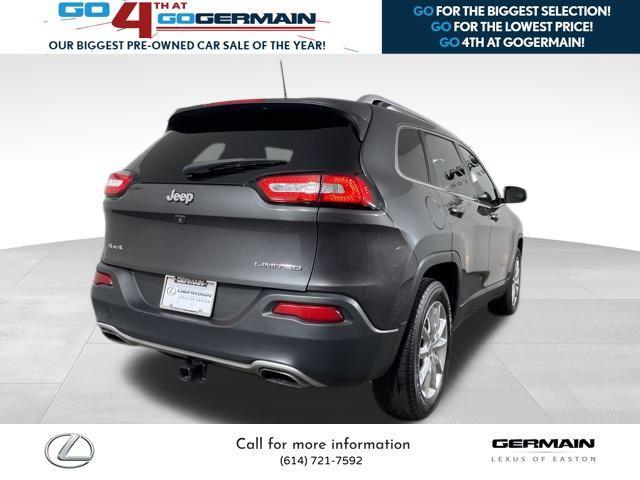 used 2017 Jeep Cherokee car, priced at $13,255