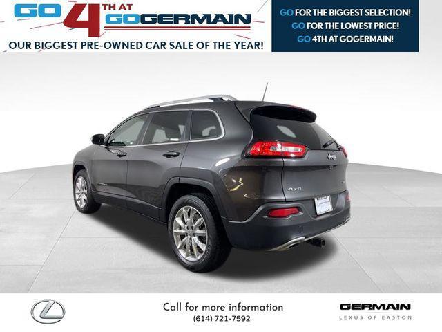 used 2017 Jeep Cherokee car, priced at $13,255
