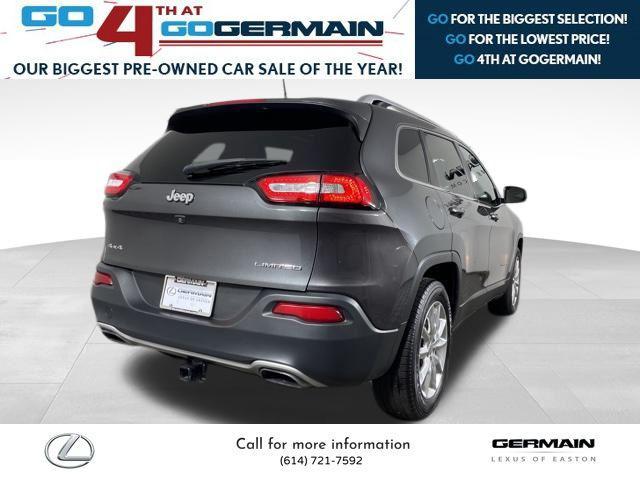 used 2017 Jeep Cherokee car, priced at $13,255