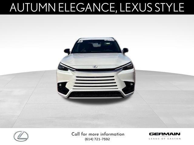 new 2025 Lexus TX 500h car, priced at $72,395