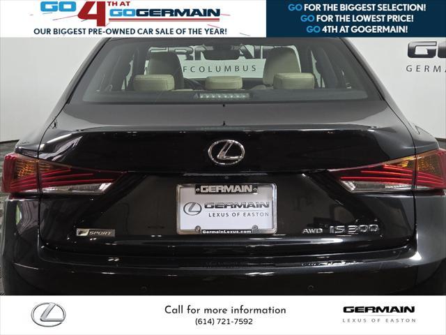 used 2020 Lexus IS 300 car, priced at $27,181