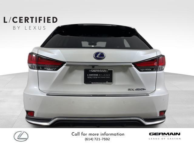 used 2022 Lexus RX 450h car, priced at $45,512