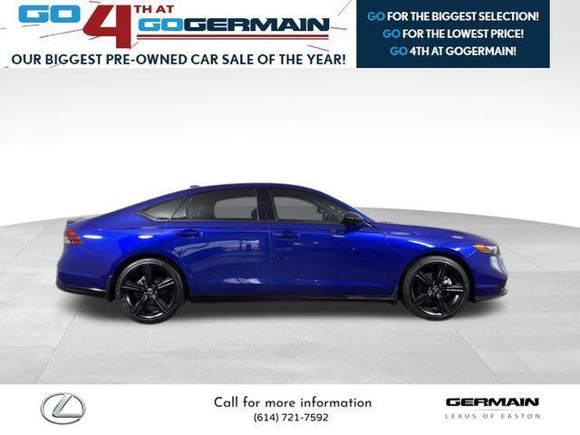 used 2023 Honda Accord Hybrid car, priced at $26,550