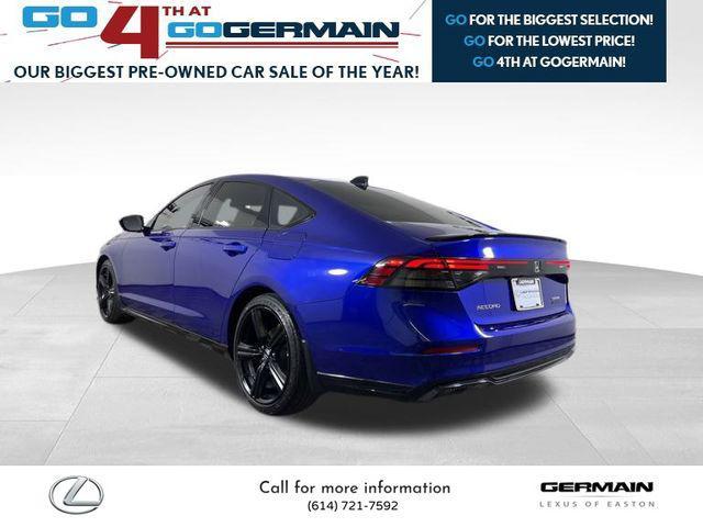 used 2023 Honda Accord Hybrid car, priced at $26,550