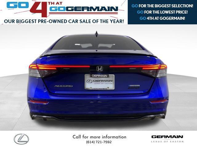 used 2023 Honda Accord Hybrid car, priced at $26,550