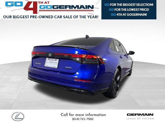 used 2023 Honda Accord Hybrid car, priced at $26,550