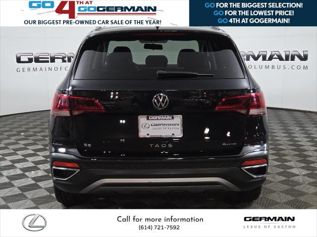 used 2022 Volkswagen Taos car, priced at $22,791