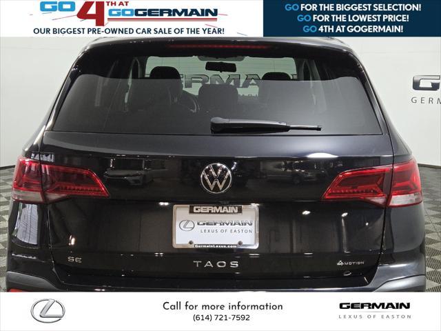 used 2022 Volkswagen Taos car, priced at $22,791