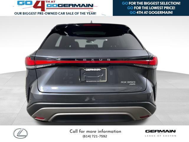 used 2024 Lexus RX 350 car, priced at $57,334