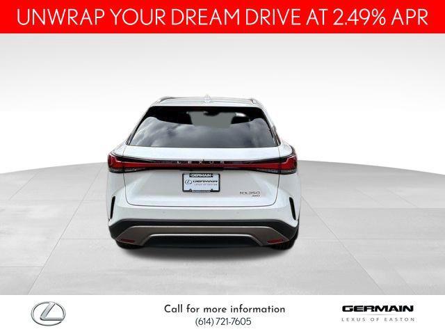 new 2026 Lexus RX 350 car, priced at $60,117