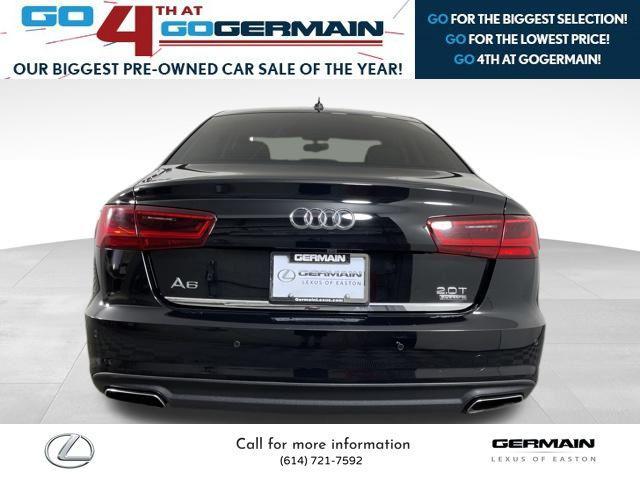 used 2018 Audi A6 car, priced at $15,498