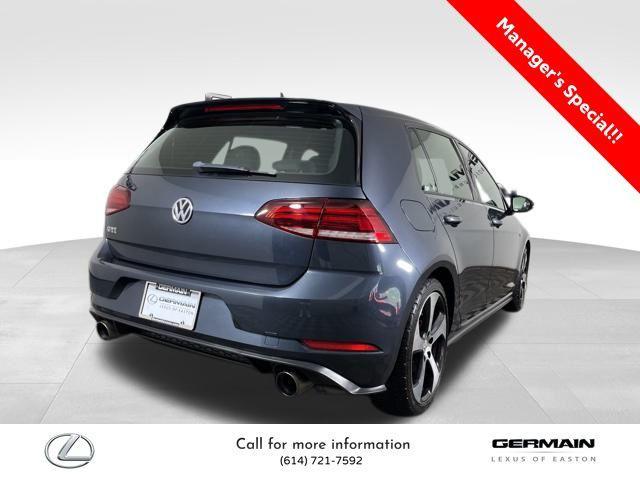 used 2018 Volkswagen Golf GTI car, priced at $15,475