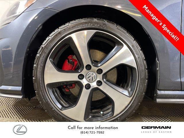 used 2018 Volkswagen Golf GTI car, priced at $15,475