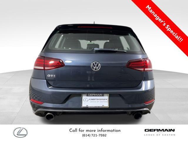 used 2018 Volkswagen Golf GTI car, priced at $15,475