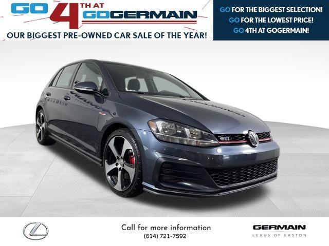 used 2018 Volkswagen Golf GTI car, priced at $14,951