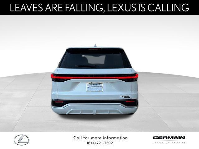 new 2026 Lexus TX 500h car, priced at $80,282