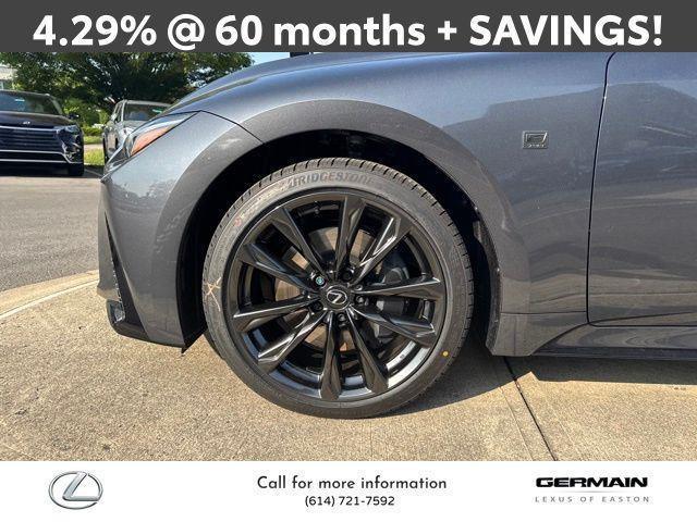 new 2025 Lexus IS 350 car, priced at $51,373
