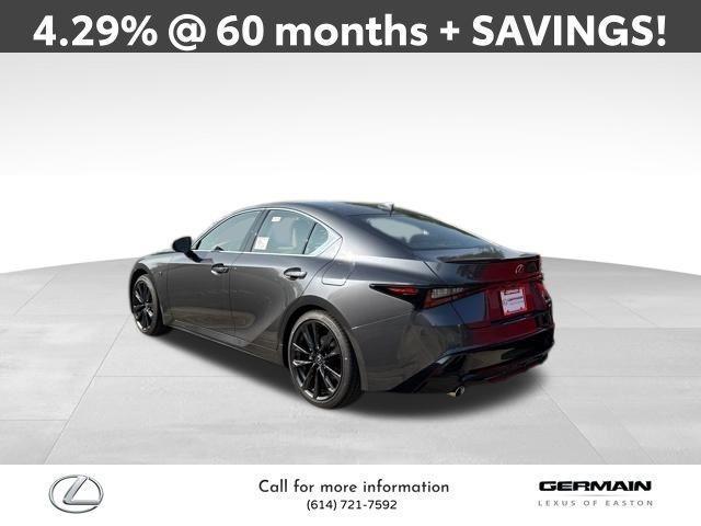 new 2025 Lexus IS 350 car, priced at $51,373