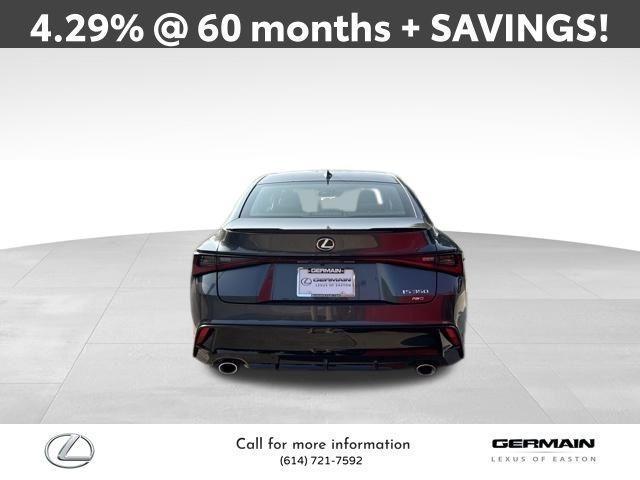 new 2025 Lexus IS 350 car, priced at $51,373