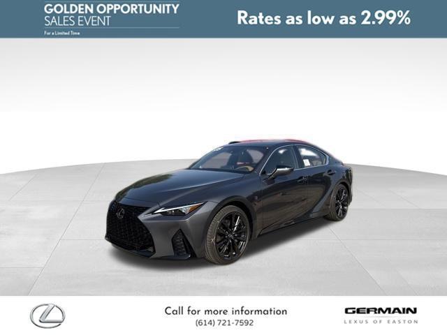 new 2025 Lexus IS 350 car, priced at $51,373