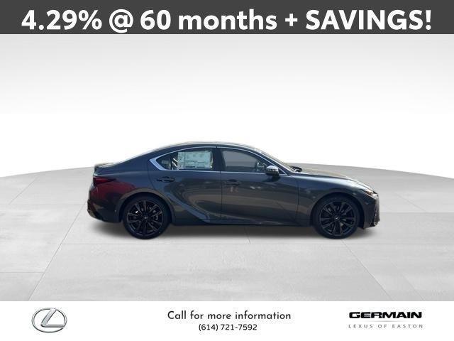 new 2025 Lexus IS 350 car, priced at $51,373