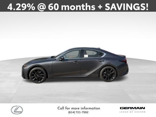 new 2025 Lexus IS 350 car, priced at $51,373