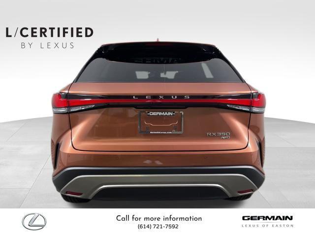 used 2024 Lexus RX 350 car, priced at $65,481