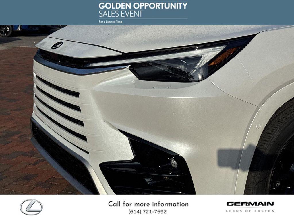new 2025 Lexus TX 500h car, priced at $73,099