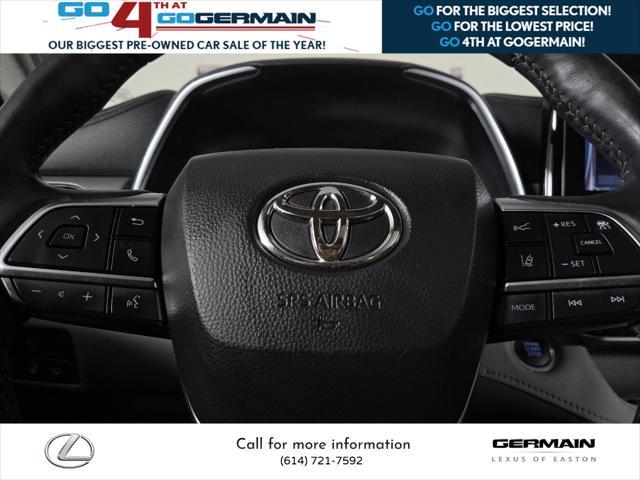 used 2021 Toyota Highlander car, priced at $35,215