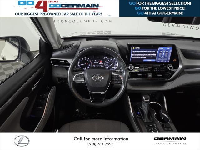 used 2021 Toyota Highlander car, priced at $35,215