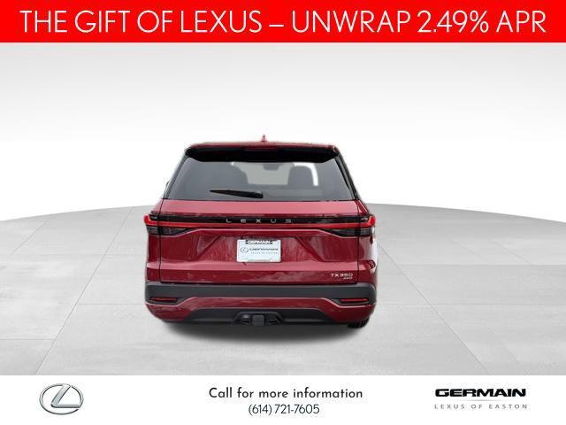 new 2026 Lexus TX 350 car, priced at $66,026