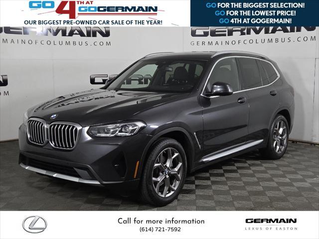 used 2022 BMW X3 car, priced at $35,949