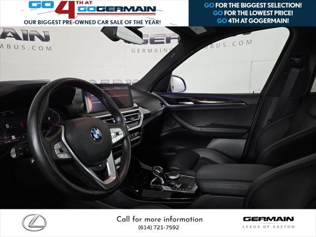used 2022 BMW X3 car, priced at $35,949