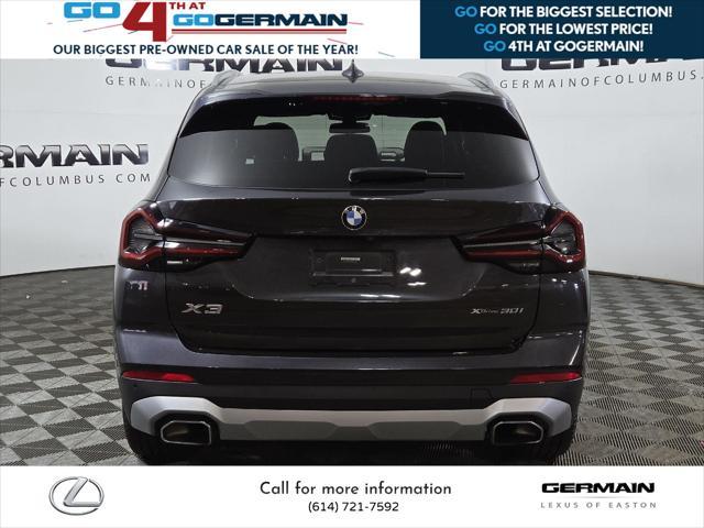 used 2022 BMW X3 car, priced at $35,949