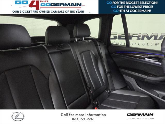 used 2022 BMW X3 car, priced at $35,949