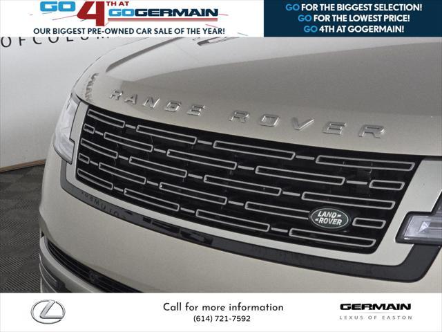 used 2023 Land Rover Range Rover car, priced at $89,370