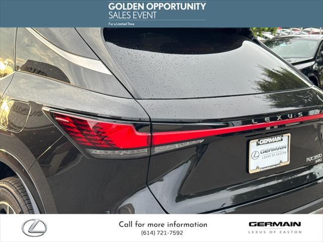 new 2025 Lexus RX 350 car, priced at $58,354