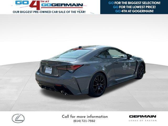 new 2025 Lexus RC F car, priced at $95,153