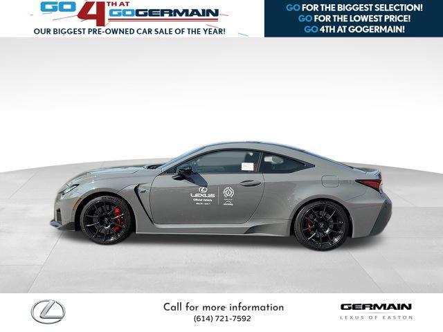 new 2025 Lexus RC F car, priced at $95,153