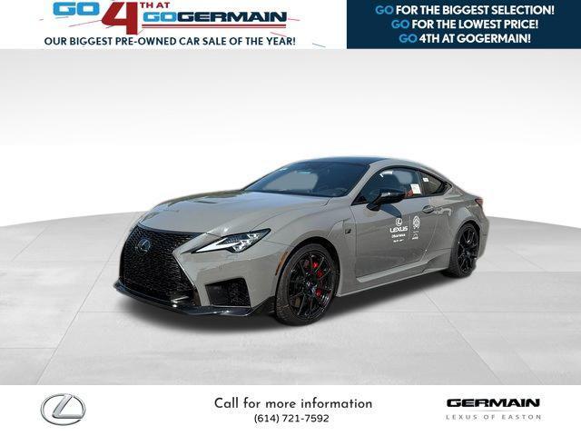 new 2025 Lexus RC F car, priced at $95,153